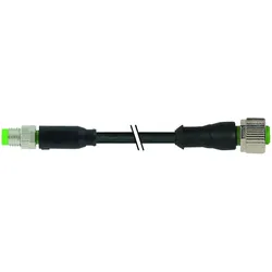 Murr Elektronik M12/M8 Verbindungsleitung, Elektronikkabel + Stecker