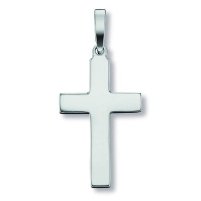Kettenanhänger ONE ELEMENT "Kreuz Anhänger aus 925 Silber", silber, Schmuckanhänger, Damen, Silber 925 (Sterlingsilber), Kettenanhänger, Ihr persönliches Symbol – liebevoll gearbeitet für jeden Tag