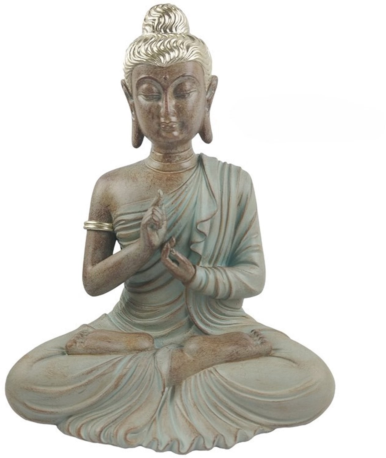 Thaise Boeddha Vitarka Mudra - Boeddha Beeld - 26 cm