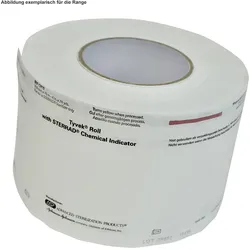 Tyvek Steri-Rolle mit  STERRAD Chemo-Indikator 0,15 m x 70 m UK = 4 Rl.  0203202...