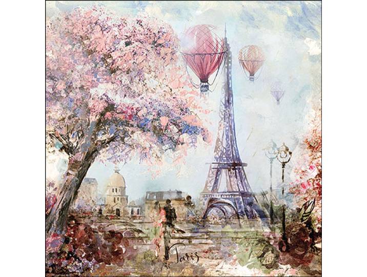 Ambiente - Lunch servetten - Paris art
