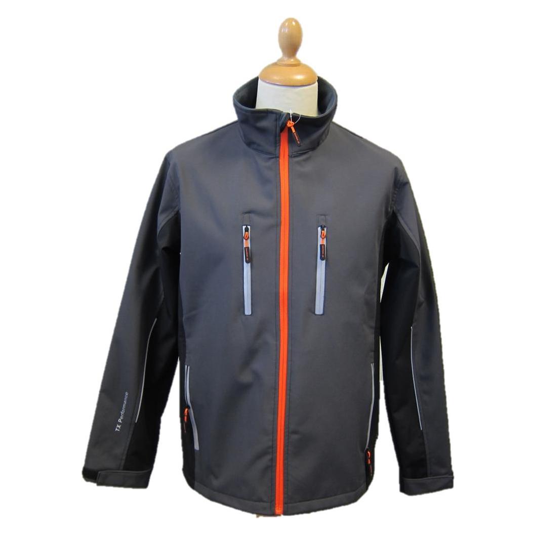 Neutral Terratrend Job Softshelljacke dunkelgrau/schwarz Grösse S (S) (74499772)