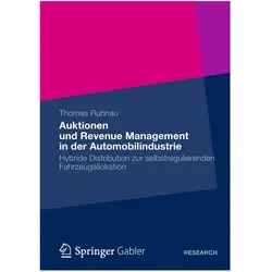 Auktionen und Revenue Management in der Automobilindustrie, Fachbücher von Thomas Ruhnau