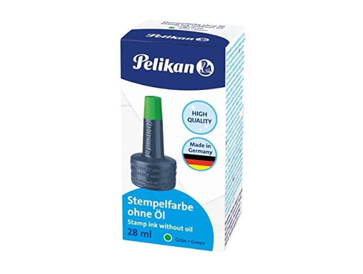 Pelikan 351239 Stempelinkt 4K, zonder olie, 28ml, groen