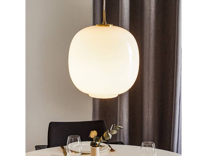 VL45 Radiohus Hängelampe, Ø 37 cm, weiß - Louis Poulsen - Wohnzimmer - Design - Glas - Einflammig
