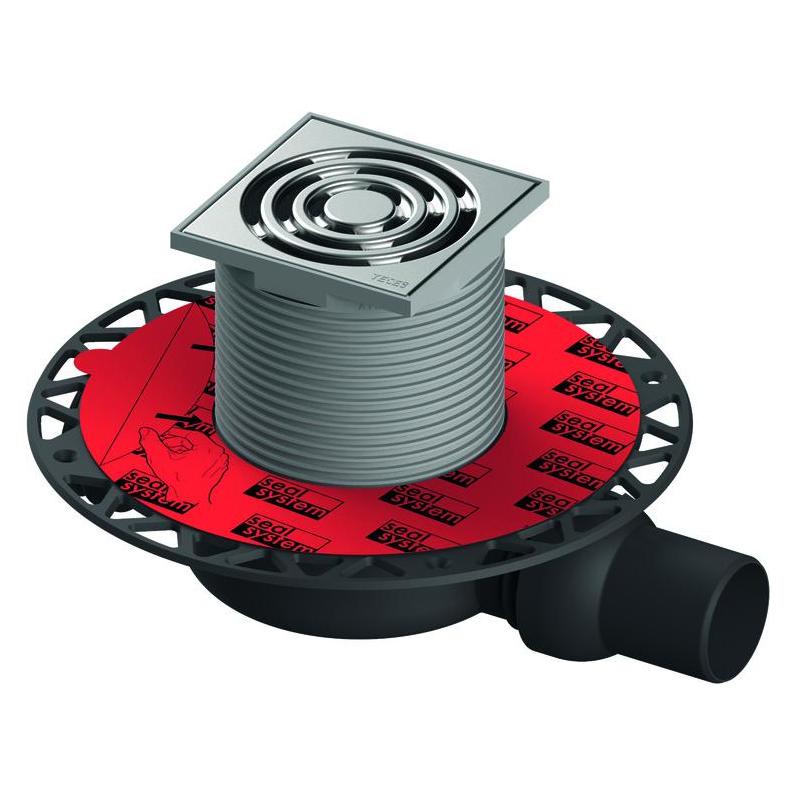 TECE TECEdrainpoint S 110 Ablaufset superfl. m. Seal-System-Universalflansch (100 mm) (3601100)