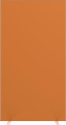 Trennwand Raumtrenner Paperflow, mit Schallschutz-Schaumvlies, B 940 mm, orange