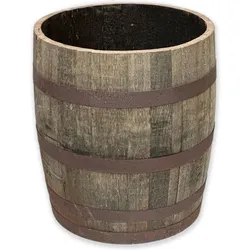 Temesso 3/4 von 190L Whiskyfass als Hochbeet / Kräuterbeet