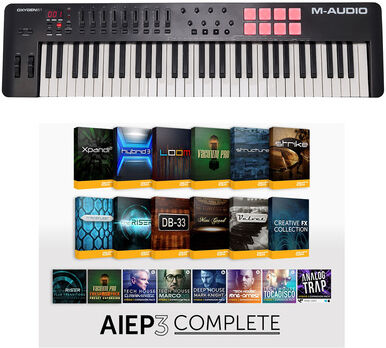 M-Audio Oxygen 61 MK5 - AIEP3 Bundle