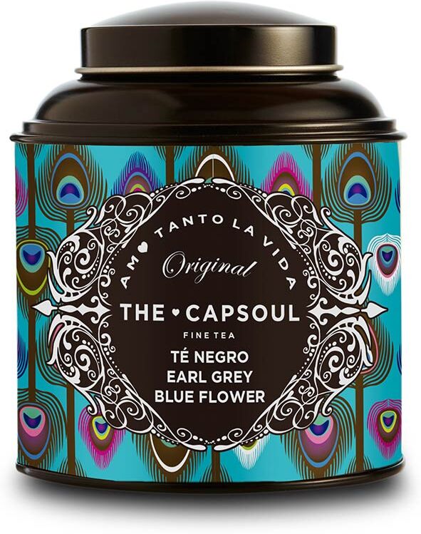 The Capsoul Té Granel negro earl grey blue flower 100 gr