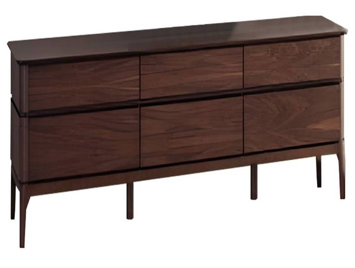 Xlmoebel Lowboard Elegantes Braunes Möbel im modernen Design für Ihr Zuhause, Made in Europa