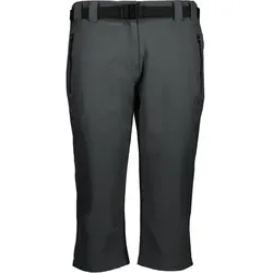 CMP Damen Bermuda Stretch Caprihose, Größe 38 in Grau Grau