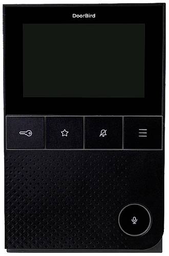 DoorBird A1101 Black Edition Video-Türsprechanlage LAN, WLAN Inneneinheit Schwarz