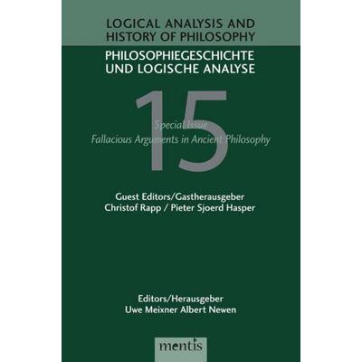 Fallacious Arguments in Ancient Philosophy, Taschenbuch von , Brill | mentis, 978-3-89785-164-1