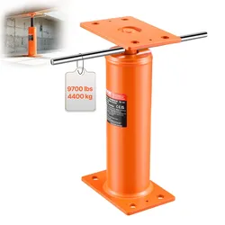 VEVOR Wagenheber für den Hausgebrauch, Höhenbereich 30,5–40,6 cm, maximale Tragkraft 40,6 kg, verstellbarer Stützbalken, Kellerheberpfostenstange zum Nivellieren, Hebestütze aus Stahl, Teleskop-Wagenheberpfosten für vorübergehende Unterstützung