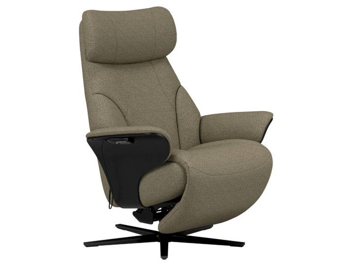 Stressless Relaxsessel, Schlamm, Metall, Buche, Schichtholz, 86x116x87 cm, Relaxfunktion, Herz-Waage-Funktion, Sitzfläche 360° drehbar, Wohnzimmer, Sessel, Relaxsessel