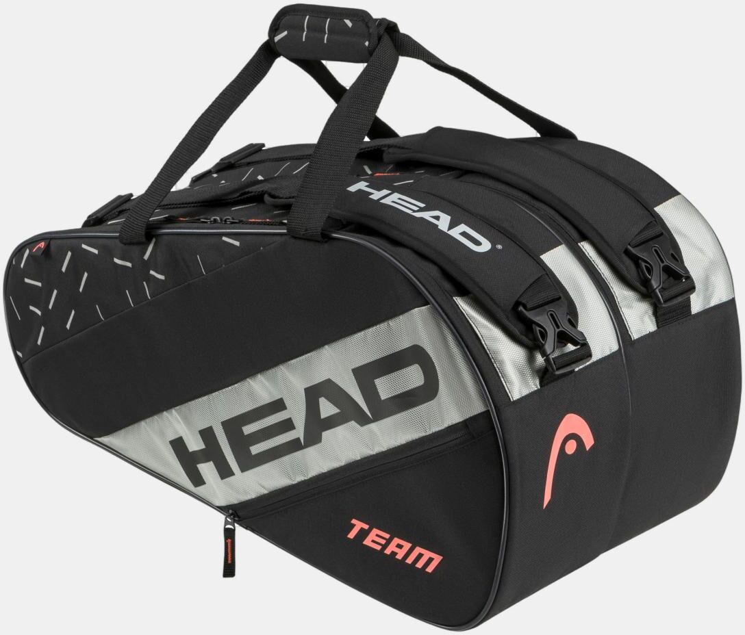Head Paletero Team Padel Bag L . Negro / Gris