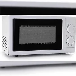 LACOR - 69322 - Professionelle Mikrowelle mit Plattenteller 700 W 20 Liter -blanco [Energieeffizienz Klasse A +++]