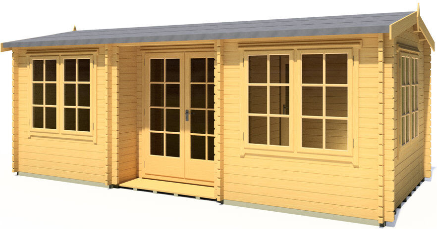 Shire GB Elveden 20 x 10 Ft. 44mm Log Cabin