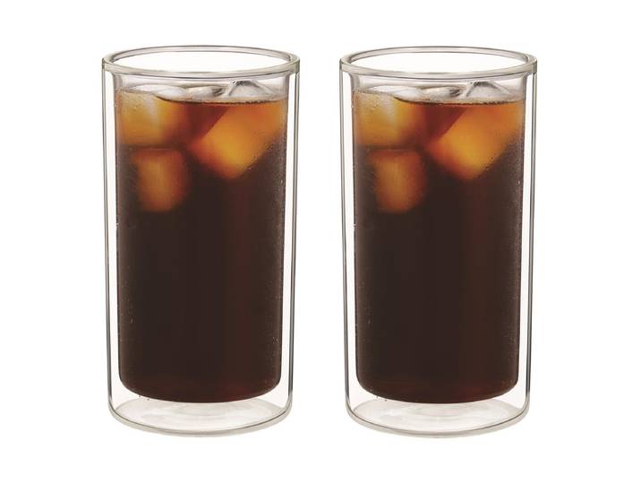 Becher DE'LONGHI DLSC325 , transparent, H:13cm Ø:7,1cm, Borosilikatglas, Trinkgefässe, Becher