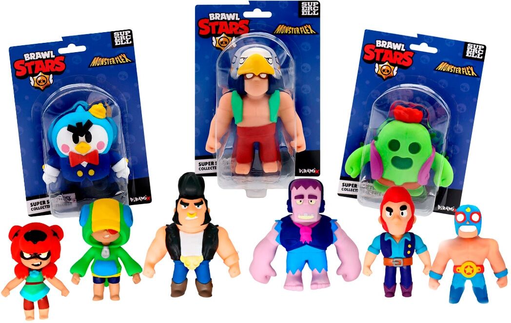 Bizak Figura elástica Monsterflex Brawl stars .
