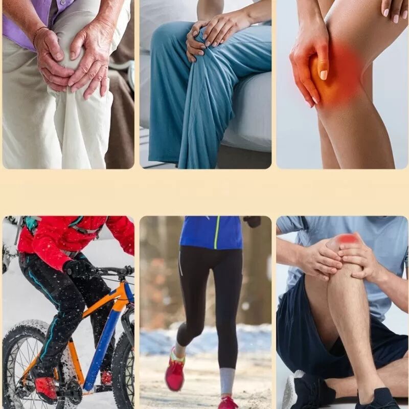 INF Thermische Kniebandage für Senioren – Plüsch-Kniewärmer für kaltes Wetter & Arthritisschmerzen (Paar) Grau S/M