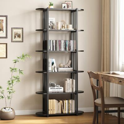 Garvee 6 Tier Industrial Bookshelf
