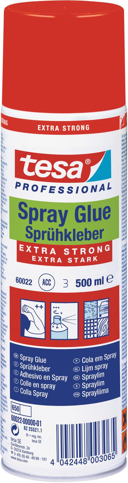 tesa Sprühkleber 500,0 ml 60022-0000-05