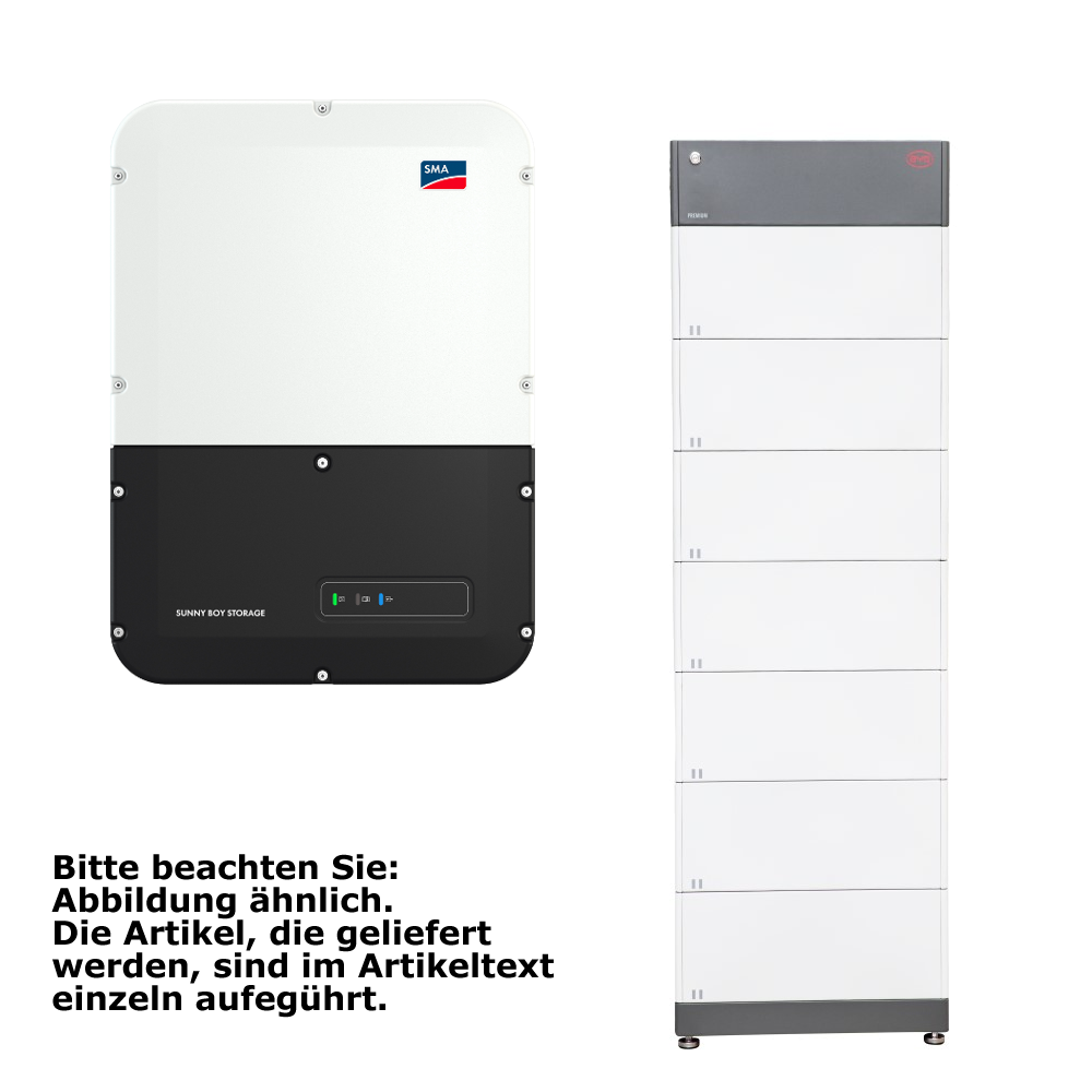 BYD Sunny Boy Storage 5.0 5kW Wechselrichter mit 11,04kWh Batteriespeicher-Set