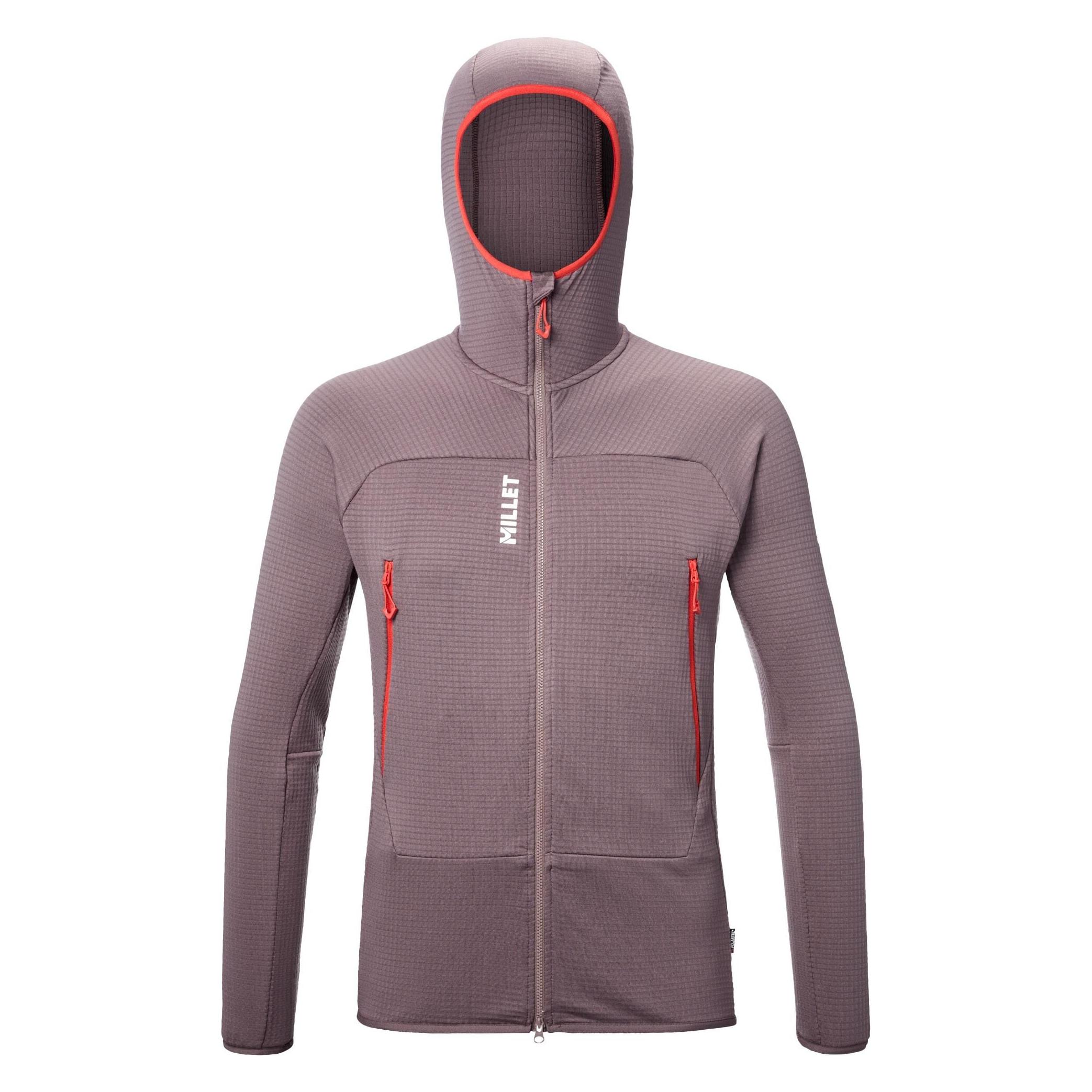 Millet Fusion Grid Hoodie M Pepper (M, S) (MILL06194-3515720644047)