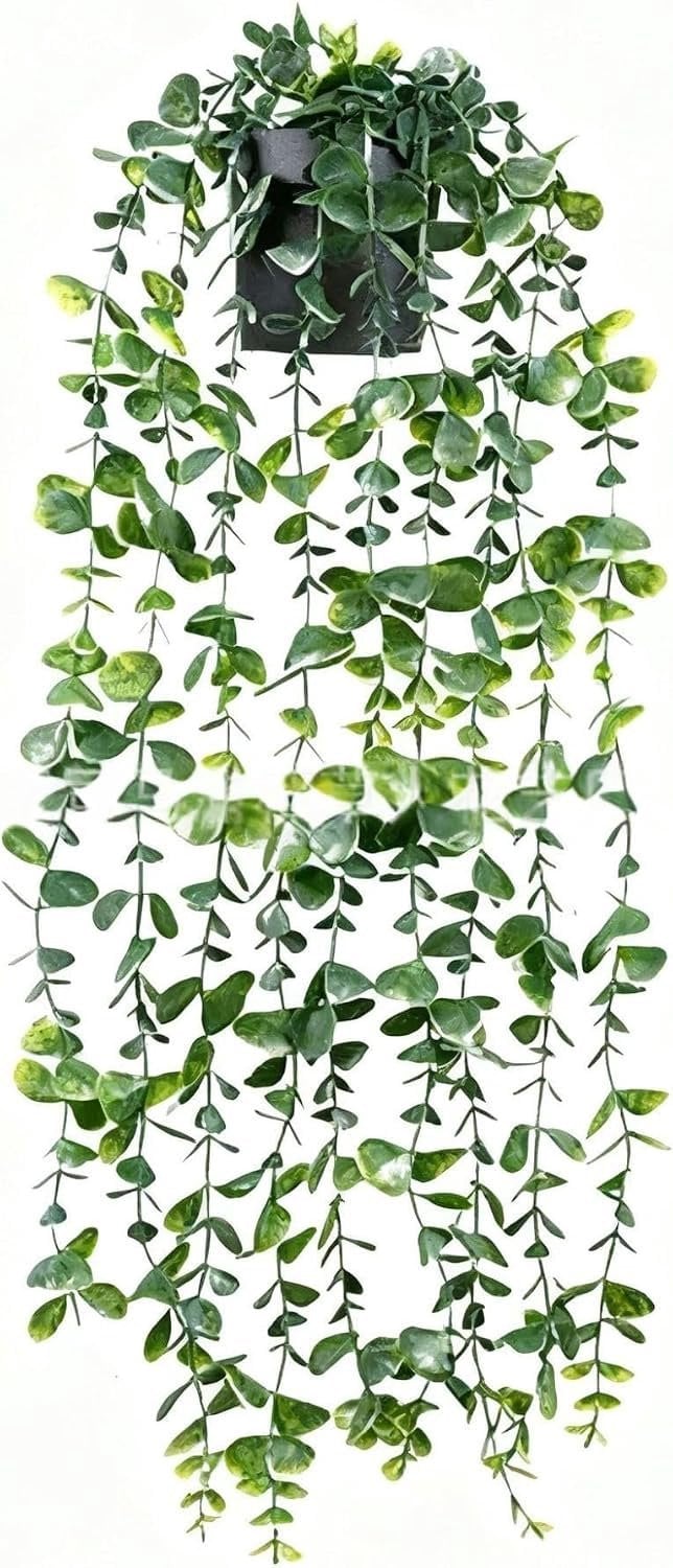 Eucalyptus kunstplant met realistische bladeren in pot