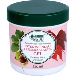 Rotes Weinlaub & Rosskastanien Gel Pullach Hof 250 ML