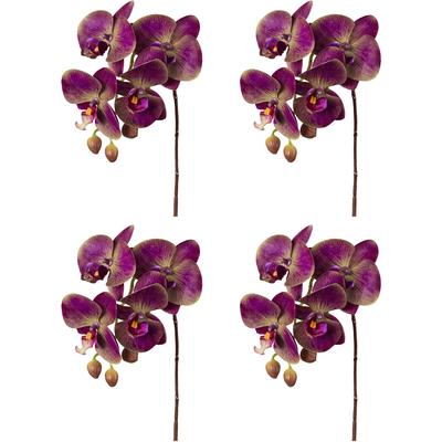 Kunstorchidee CREATIV GREEN "Orchidee Phalaenopsis", lila, H:44cm, Kunstpflanzen, mit real-touch-Blüten