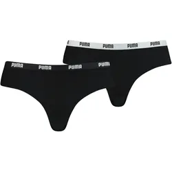 2er Pack PUMA Microfiber Brazilian Damen black M