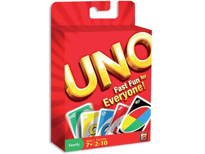 MATTEL UNO Jeu de cartes Clipstrip