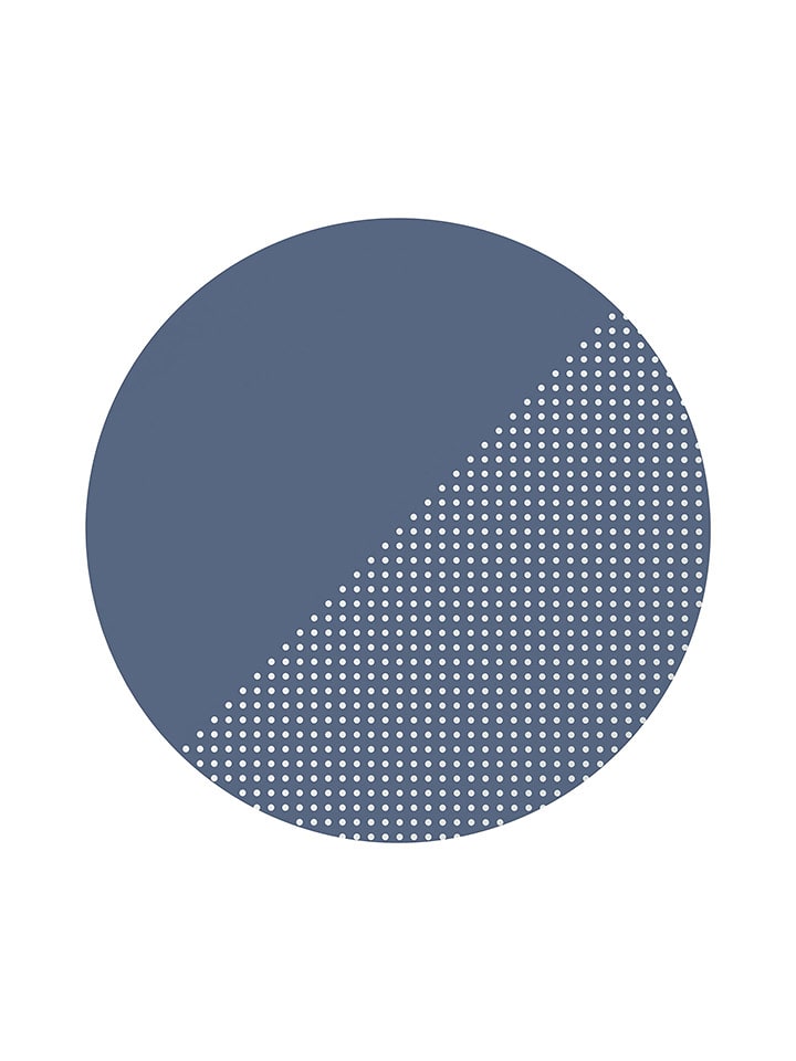 TODDLEKIND Spielmatte "Spotted Blue Pansay" in Blau - Ø 105 cm - onesize