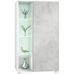 VITRINE Davos Beton Oxid Optik