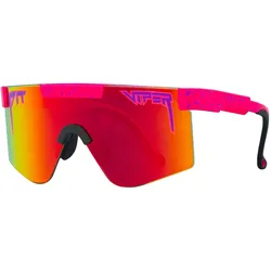 Pit Viper, Unisex, Sportbrille, Radical (Pink, Mehrfarbig, Transparent), Mehrfarbig, Pink, Transparent, Rot