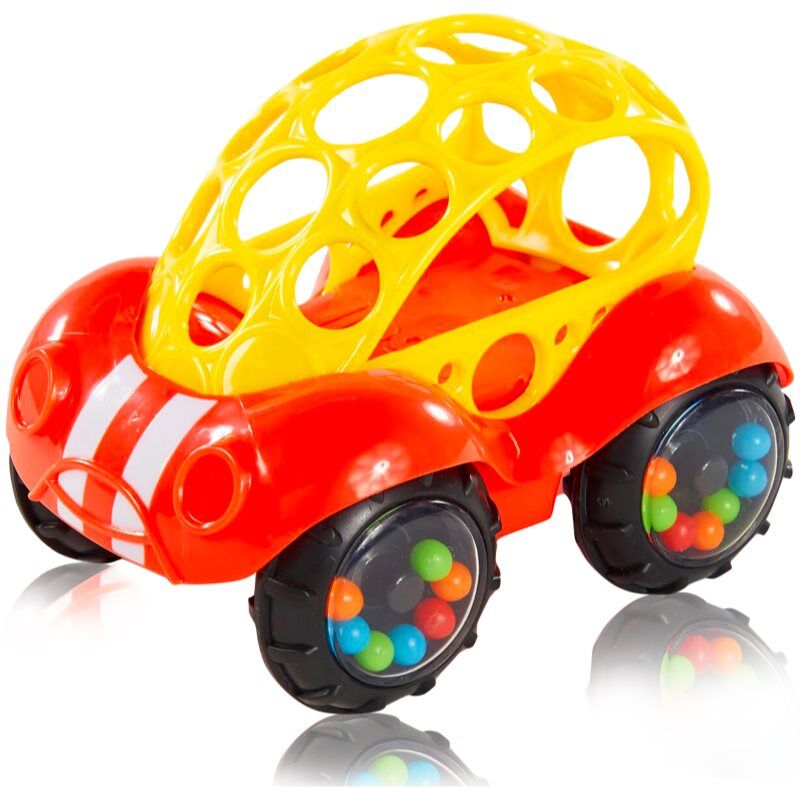 Oball Rattle & Roll toy car for children Red 3m+ 1 pc