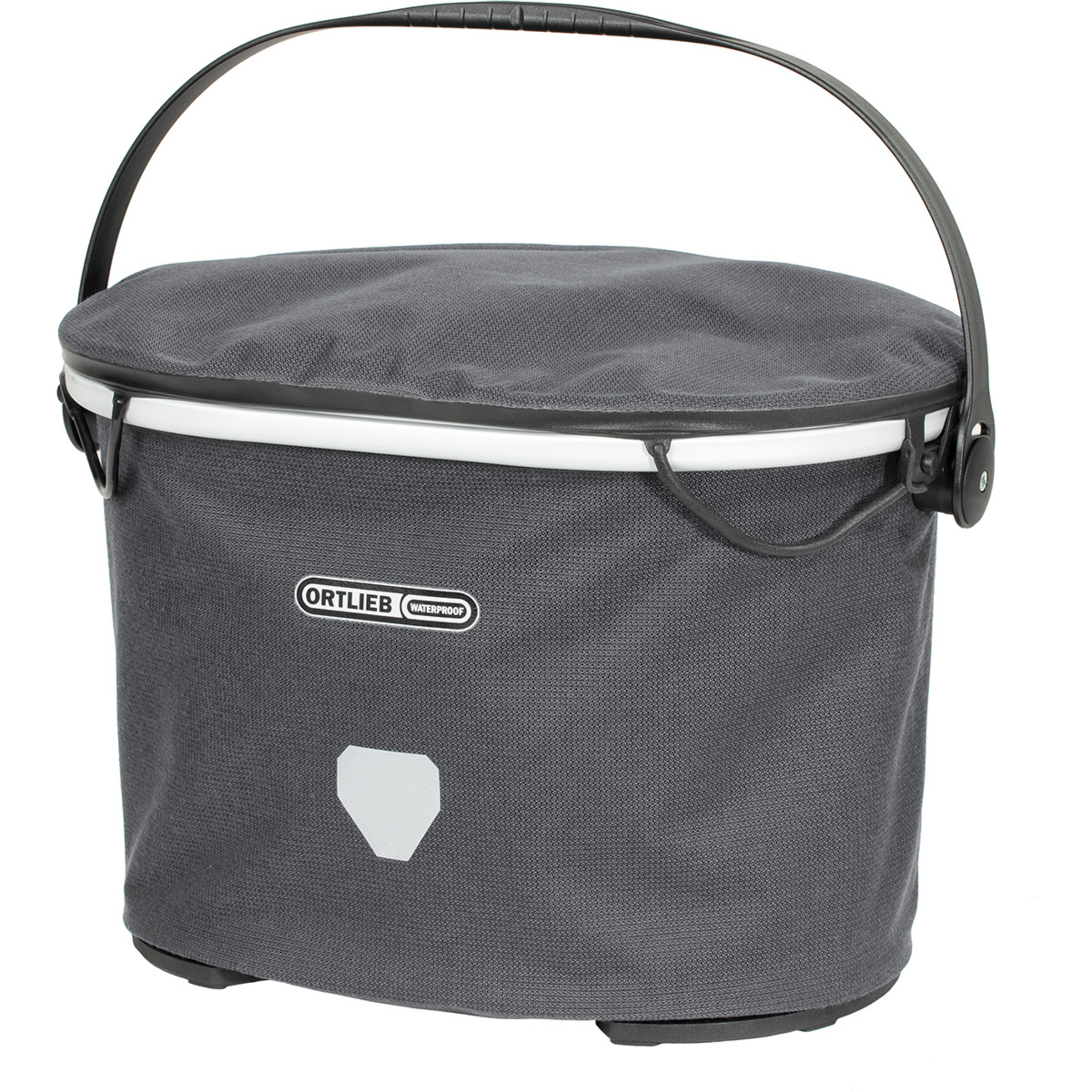 Ortlieb Up-Town Urban Lenkertasche Fahrradtaschen grau Größe 17.5L Commuting | Lifestyle Wasserdicht