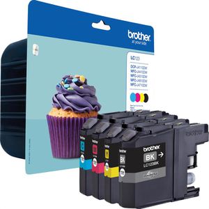 Brother LC-123 ValuePack Original Druckerpatronen CMYK Tintenpatronen