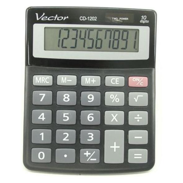 Vector calculator (KAV CD-1202 BLK) (21070739)