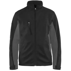 Softshelljacke "4950" - XS - schwarz/dunkelgrau