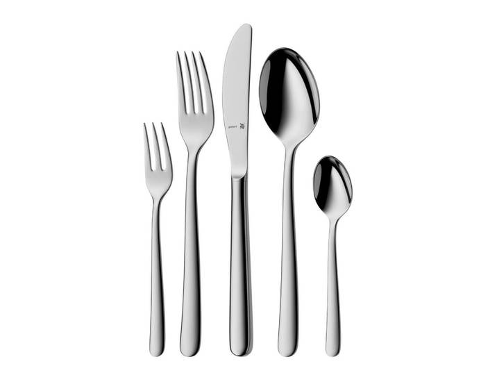WMF Besteckset Kult Plus, Edelstahlfarben, Metall, 66-teilig, rostfrei, Besteck, Besteck-Sets