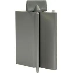 Tubenauspresser Aluminium Eloxiert Silberfarben 1 ST