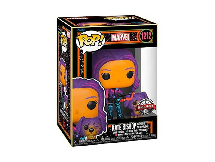 Funko POP! Marvel Kate Bishop (Blacklight) Hawkeye #1212 Vinyl Figure nieuw One Size