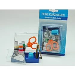 Reisenähset Nähkasten Nähzeug Nähset Koffer Box Reparaturset Reisegröße