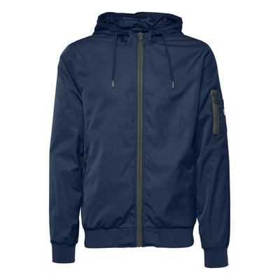 Windbreaker BLEND "Windbreaker BHRazy", Herren, Gr. S, blau (mood indigo blau), Obermaterial: 100% Polyester PES., Jacken Windbreaker
