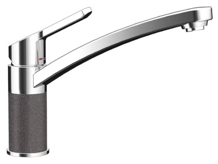 SCHOCK Küchenarmatur SC-90 Stone – Hochdruck Armatur CRISTADUR mit Festauslauf und Standard Norm-Anschlüssen