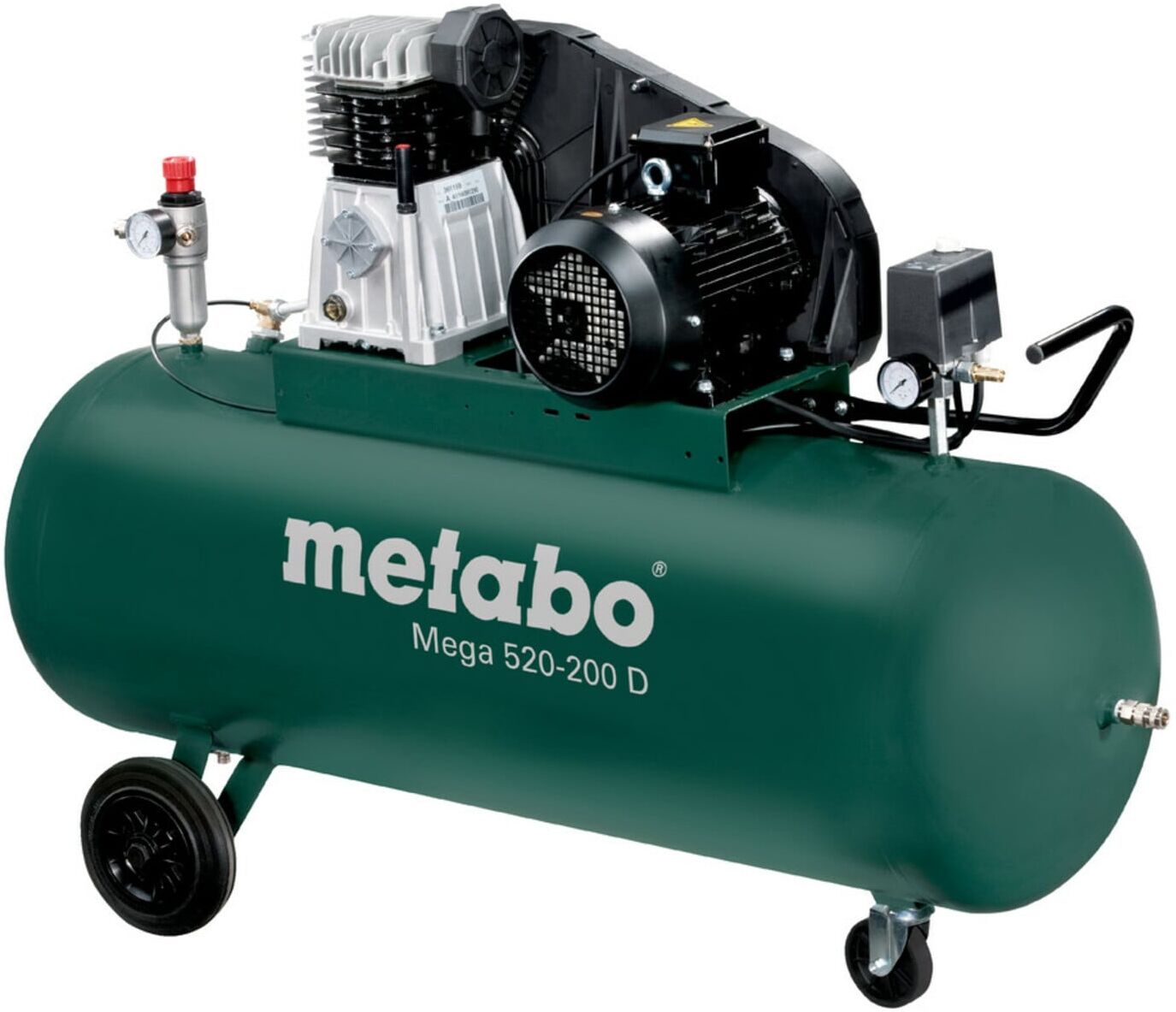 Metabo Mega 520-200 D Kompressor, im Karton, 601541000)